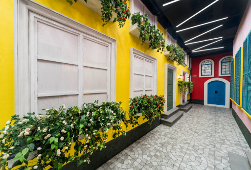 Имитация улицы