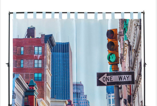 Имитация улицы