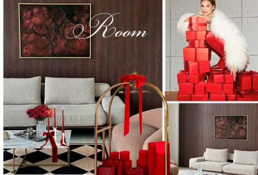 Интерьер к 14 февраля