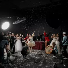 Movie Hall (Муви холл) Хромакей, белая и черная циклорама