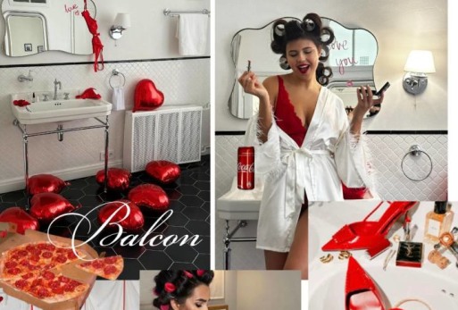 Интерьер к 14 февраля