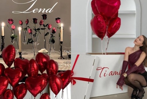 Интерьер к 14 февраля