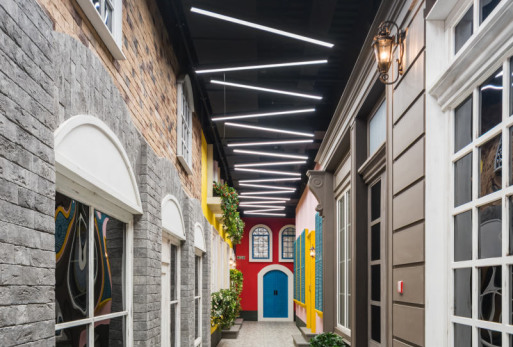 Имитация улицы