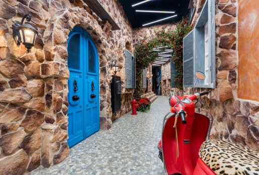 Имитация улицы