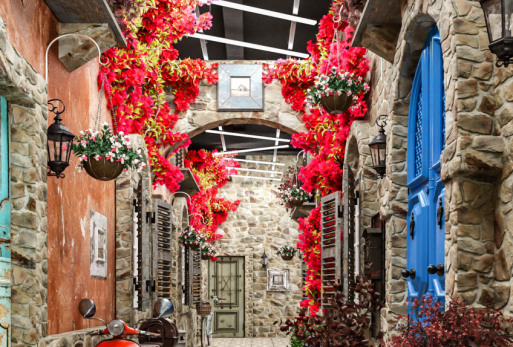 Имитация улицы